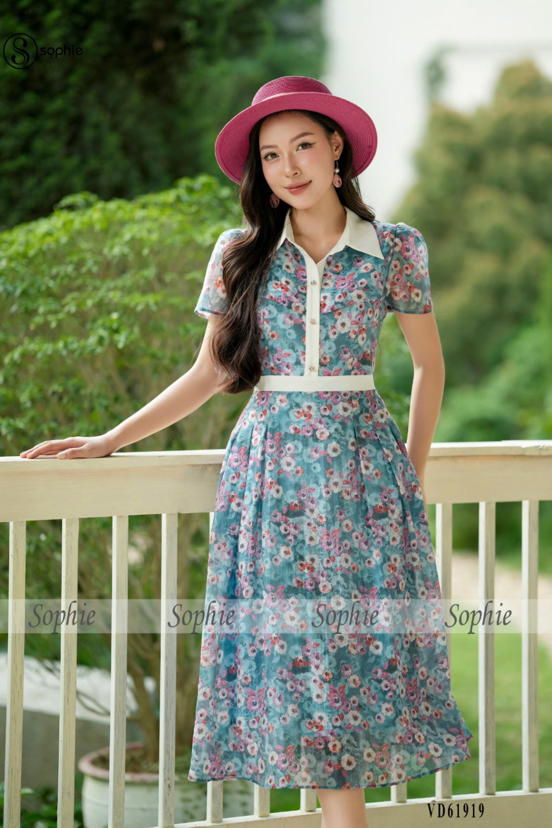 Váy đầm SVD61919 Hoa