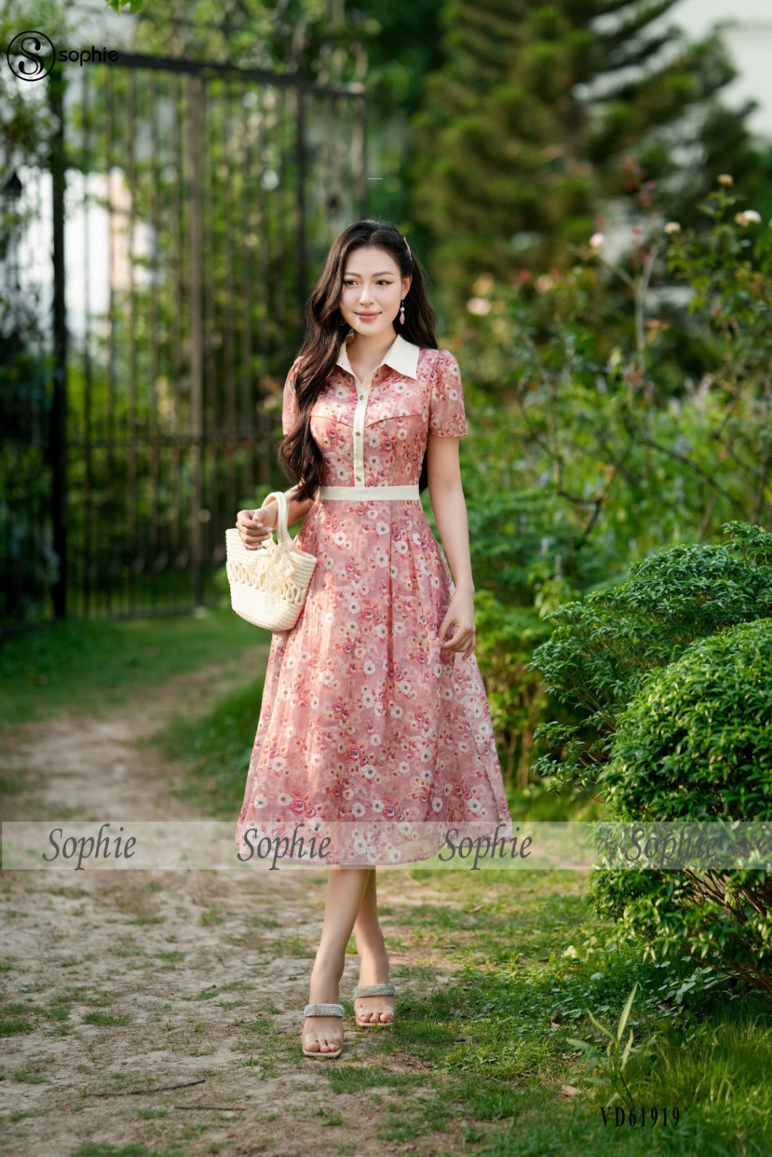 Váy đầm SVD61919 Hoa