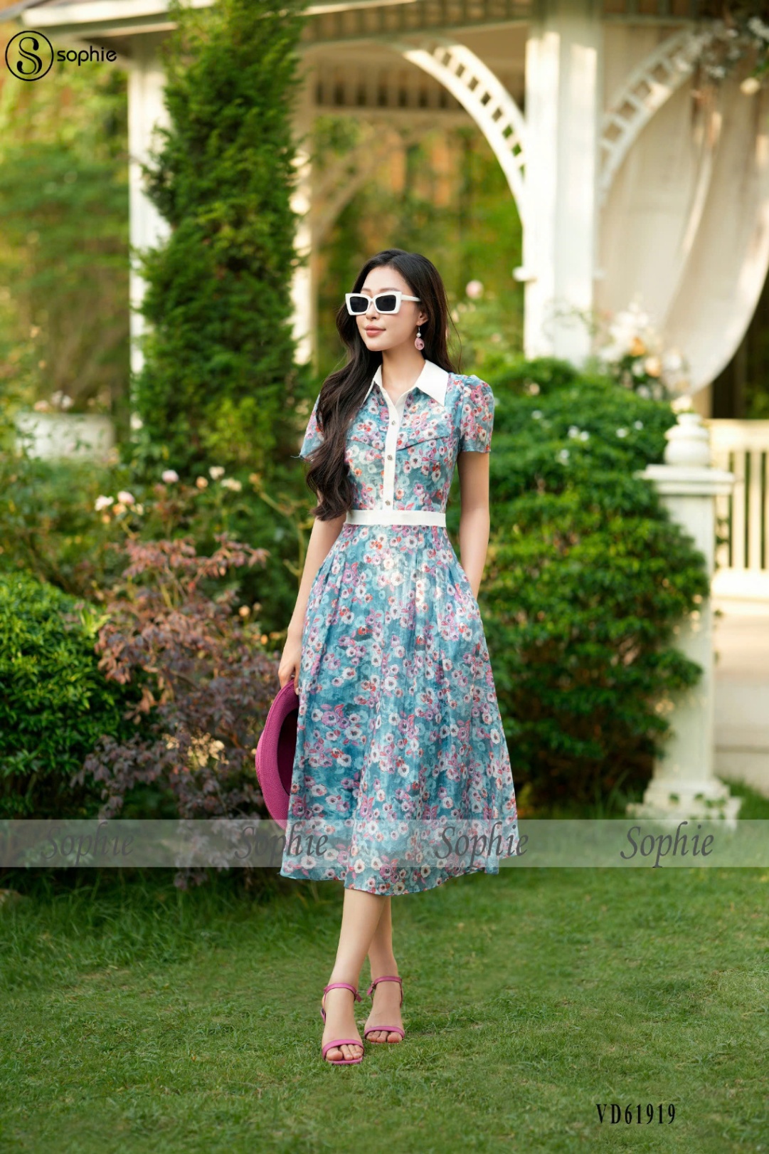Váy đầm SVD61919 Hoa