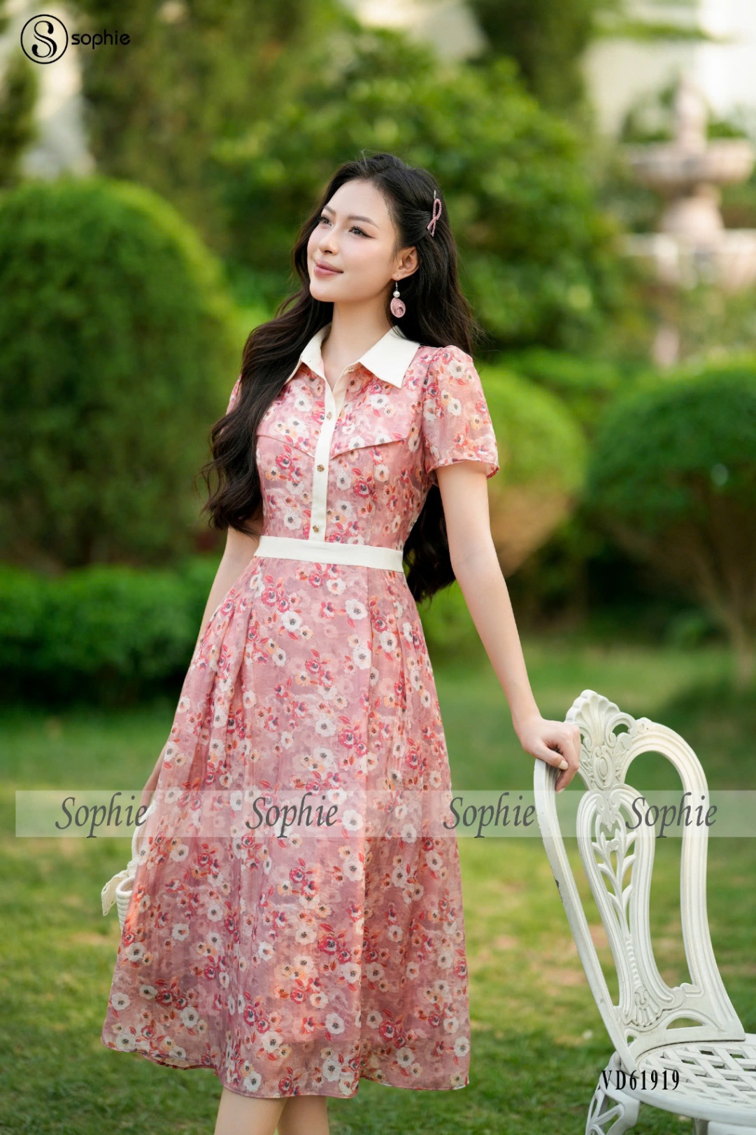 Váy đầm SVD61919 Hoa