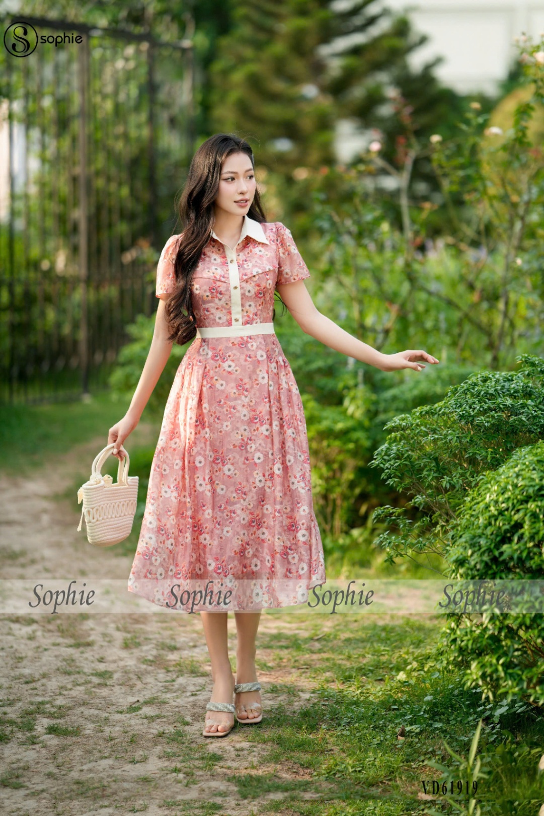 Váy đầm SVD61919 Hoa
