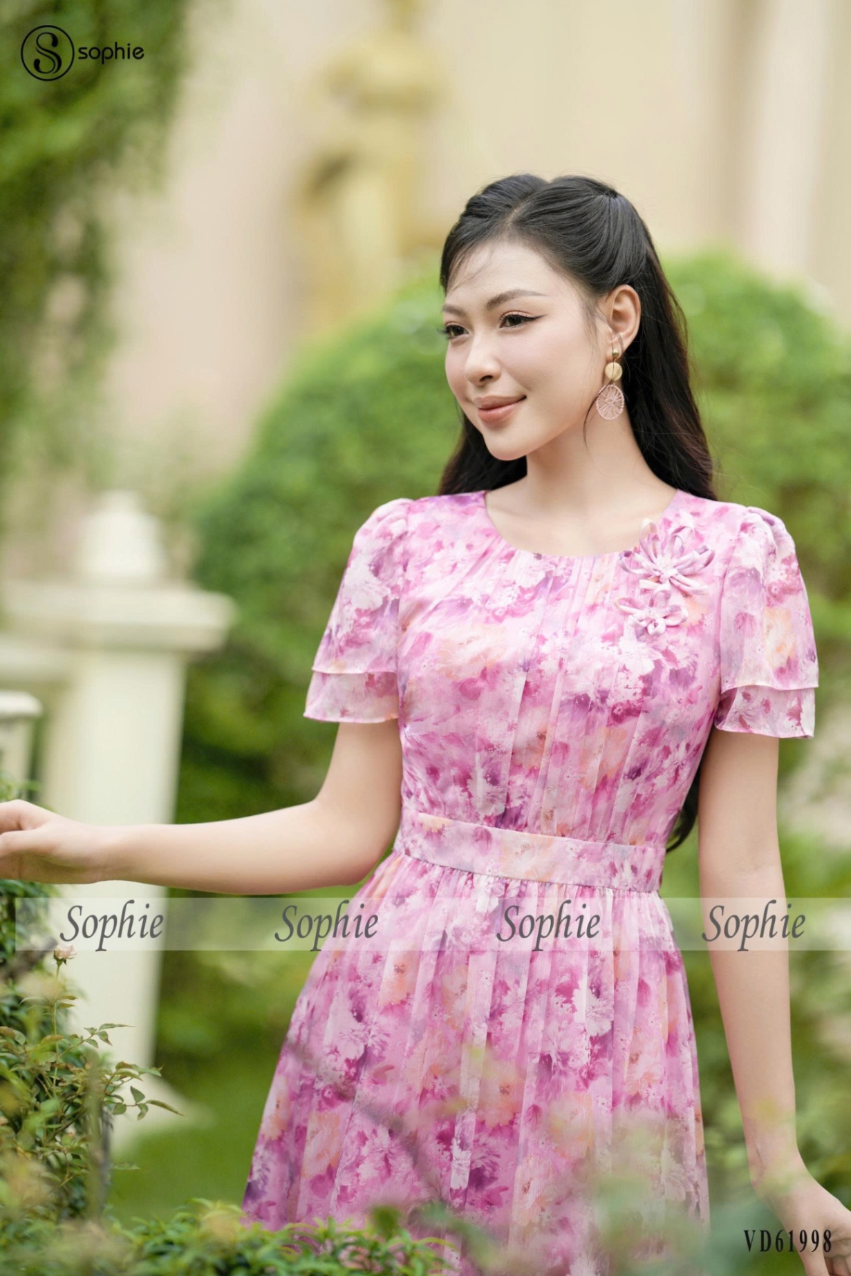 Váy đầm SVD61998 Hoa