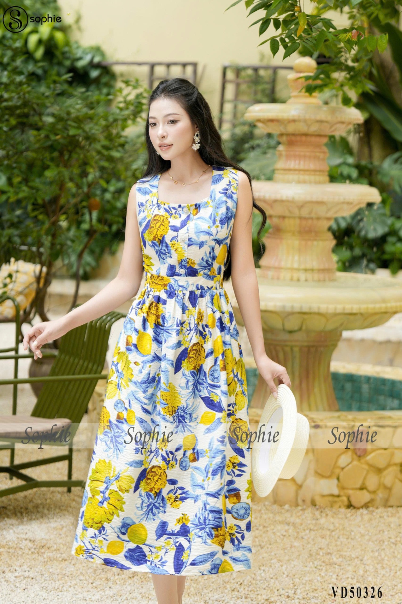 Váy đầm SVD50326 Hoa