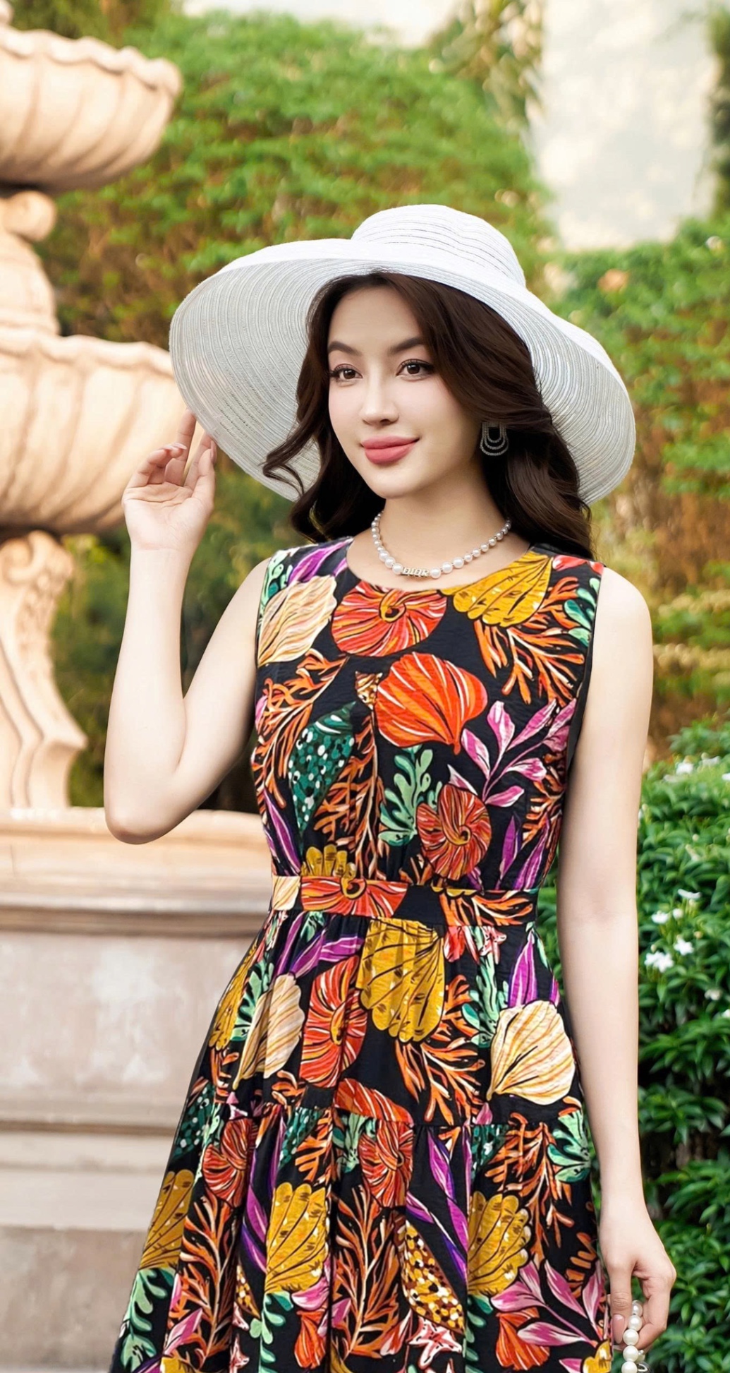 Váy đầm SVD50335 Hoa