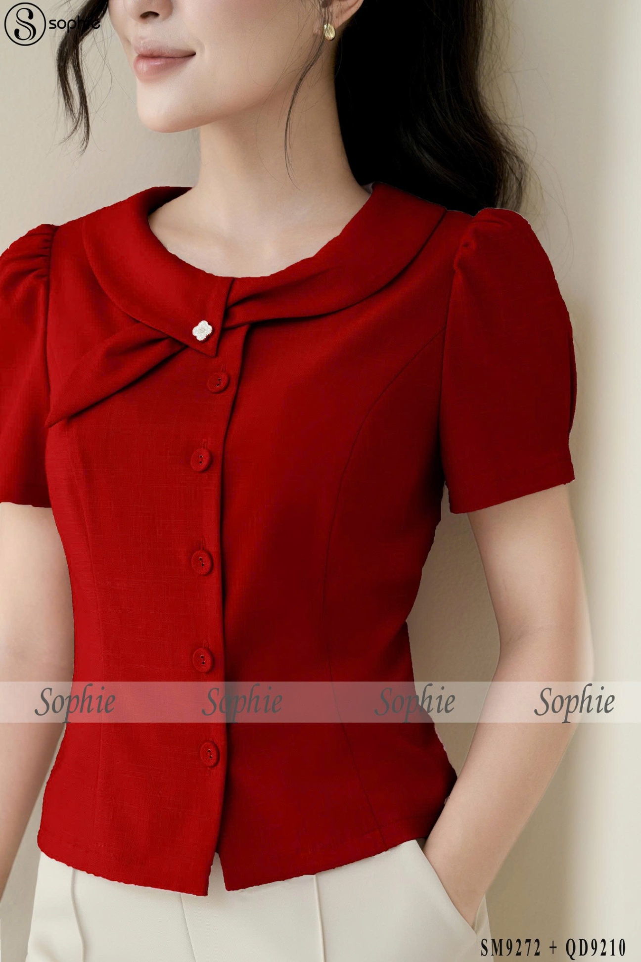 Sơ mi (Đỏ)_SSM9272