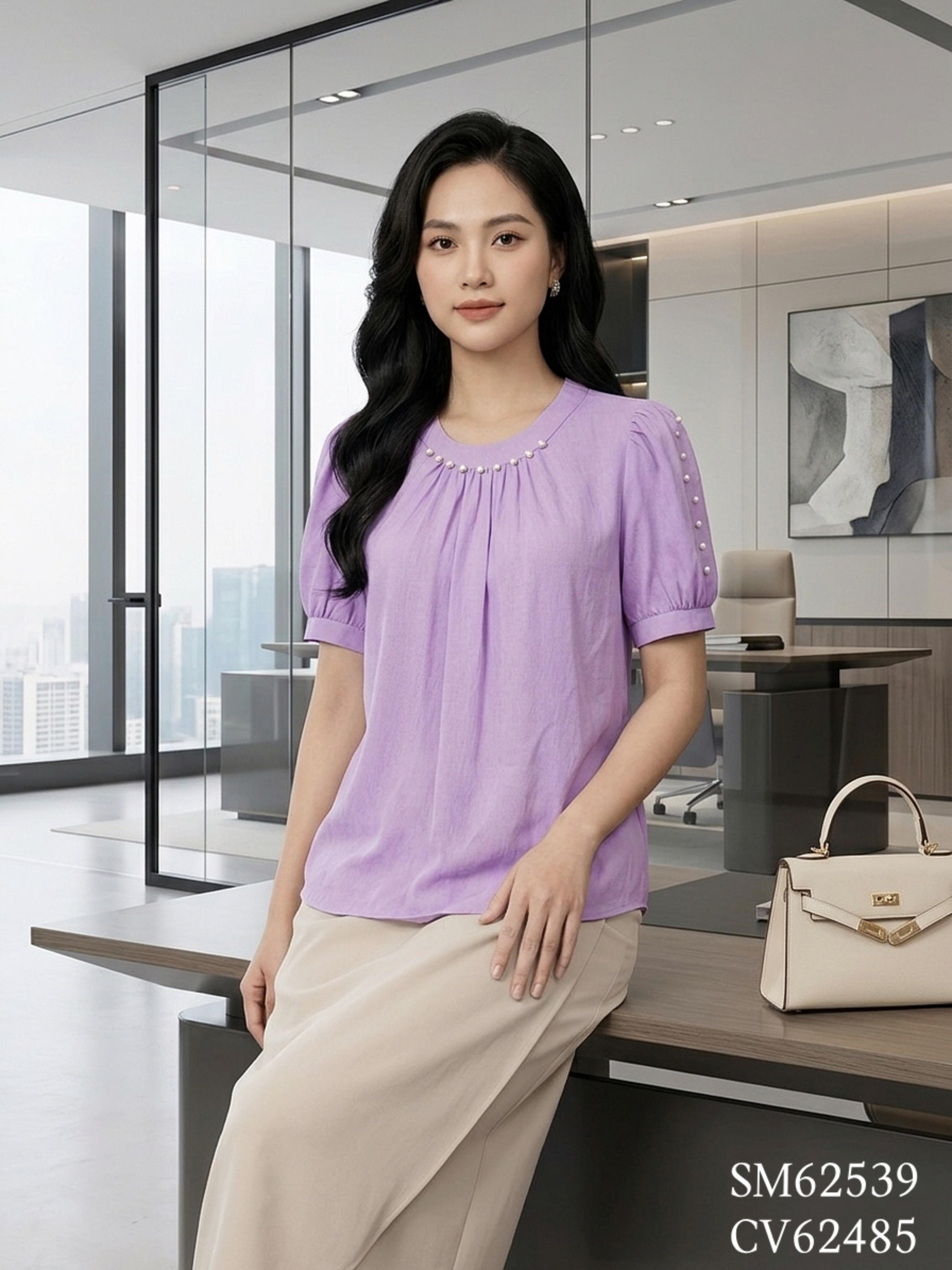 Sơ mi (Đỏ) SSM62539
