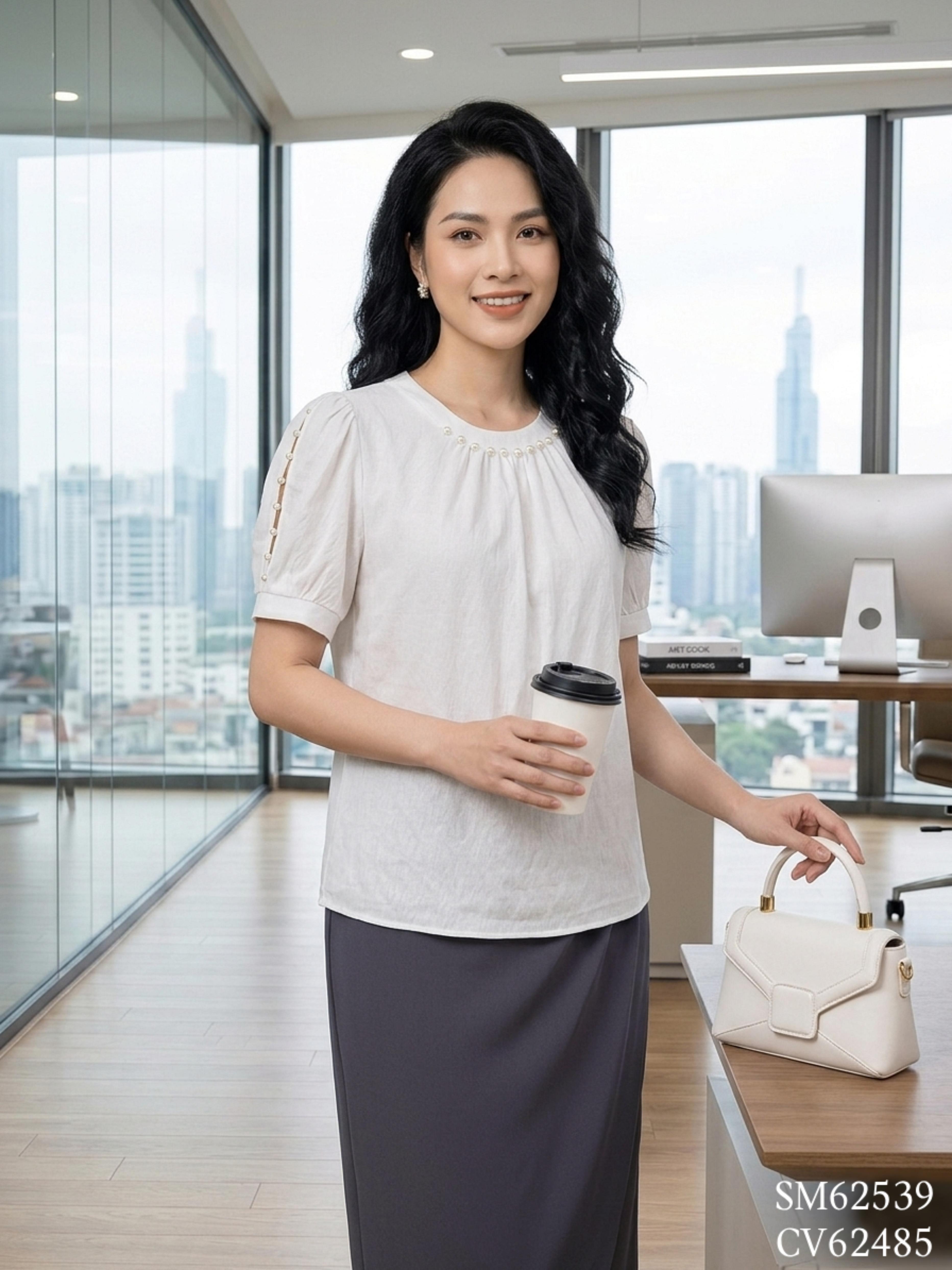 Sơ mi (Đỏ) SSM62539