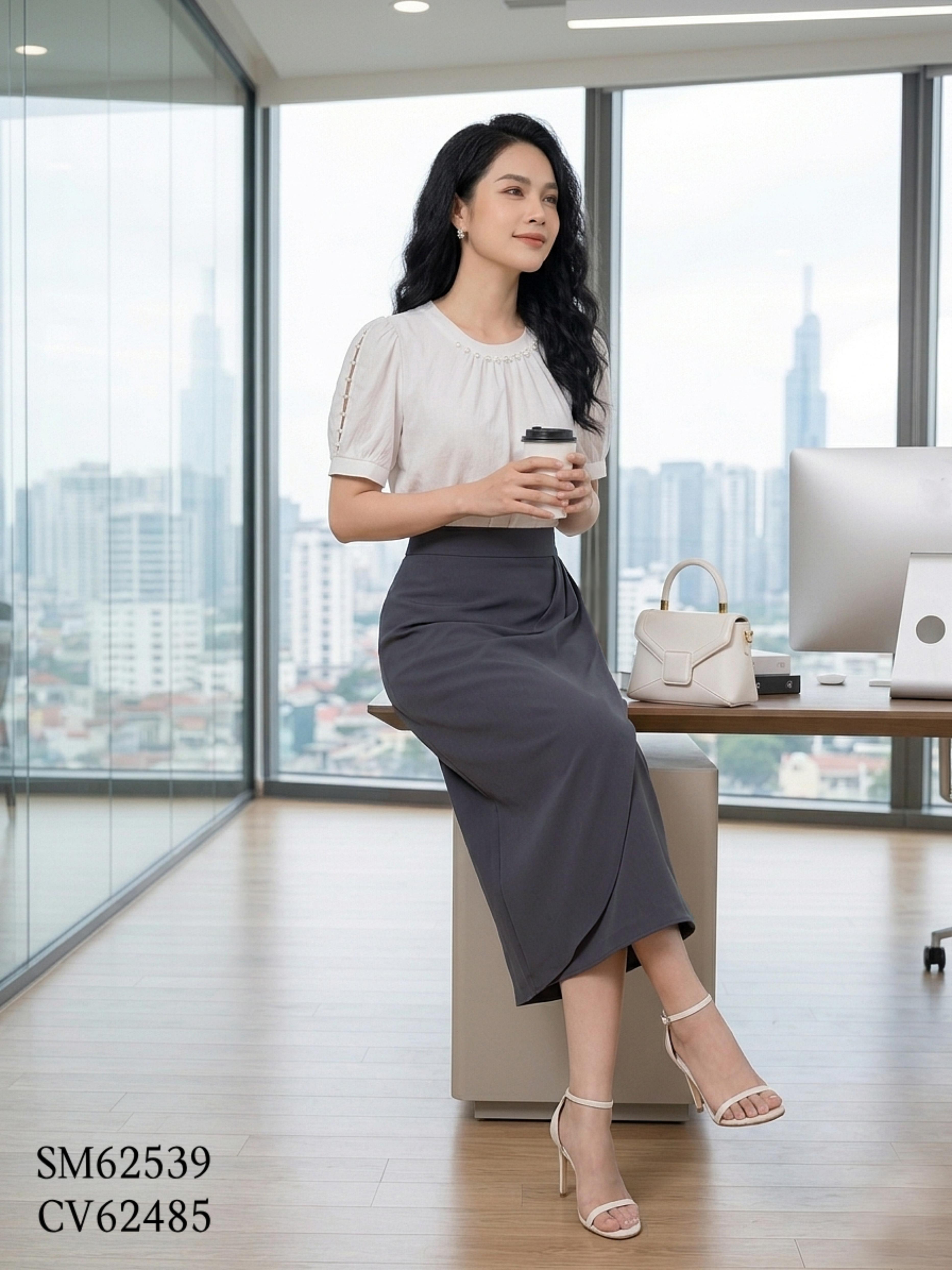 Sơ mi (Đỏ) SSM62539