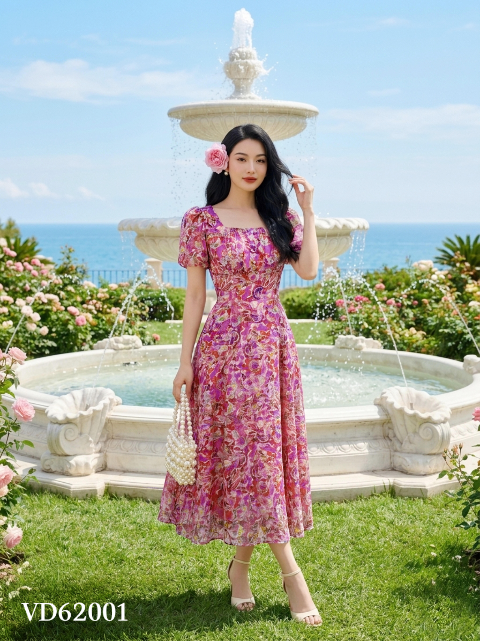 Váy đầm BL_VD62001 Hoa