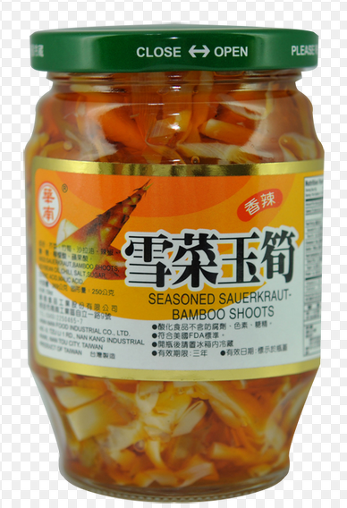 V118 Măng ngâm 華南雪菜玉筍 340g