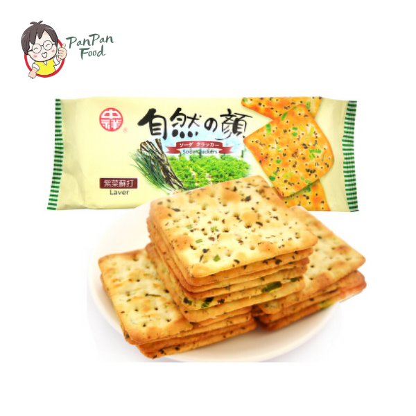 V617 Bánh quy vi rong biển 自然之顏-紫菜蘇打餅 140g