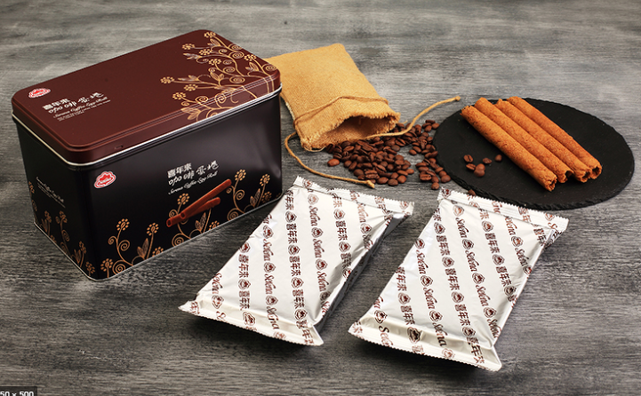 A203 Quà-Bánh trứng Serena vị coffee 喜年來咖啡蛋捲禮盒 320g