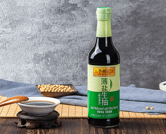 J052 Nước tương ít muối LKK 李錦記薄鹽醬油 500ml