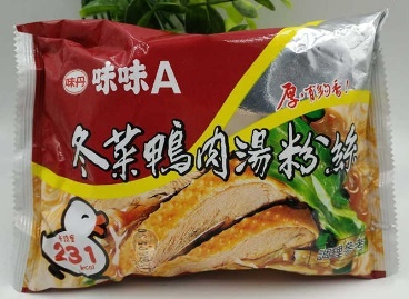 J2191 Miến vịt Đài Loan 味味A冬菜鴨肉粉絲 60g*1