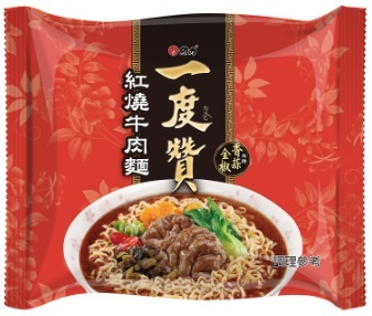 V3101 Mì thịt bò om WL 一度贊紅燒牛肉 200g*1