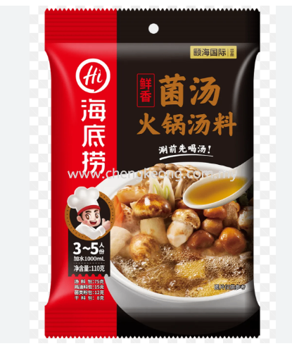 J027 Nước lẩu nấm 海底撈菌湯火鍋底料 110g