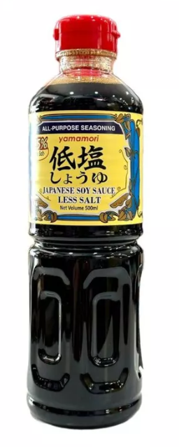 A9103 Nước tương ít muối Yamamori 日本山守低鹽醬油 500ml