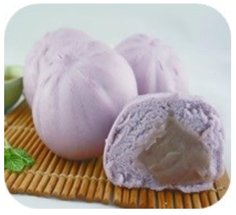 CB1022 Bánh bao khoai môn 小胖妹芋泥包 手工 8pcs
