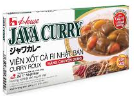 V224 Cà ri Nhật Bản Java hương vị cay vừa 日本爪哇咖哩塊-辛口 (越南廠) 200g