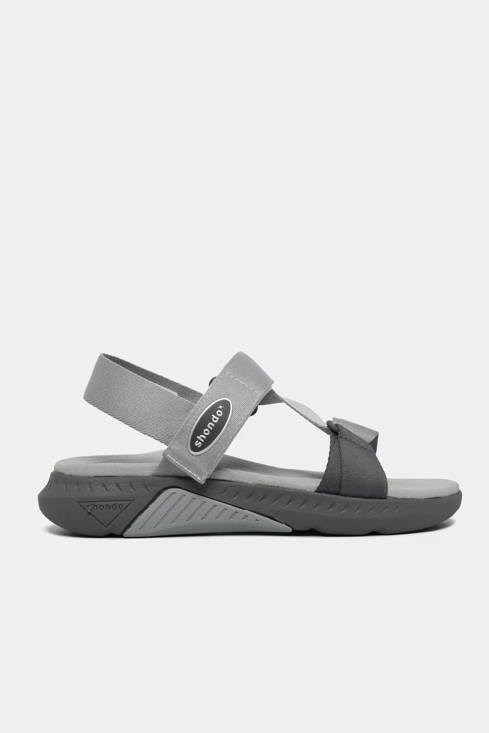 F7R2021 Giày Sandal Nam Nữ F7 Racing Êm Nhẹ Màu Xám Shondo