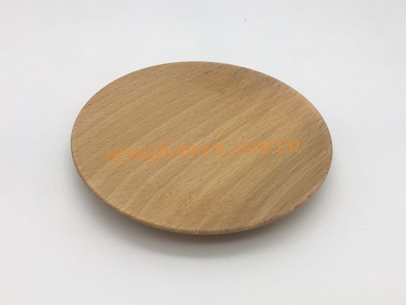 Lót Cốc Gỗ Beech (Phi 10cm)-LLG02