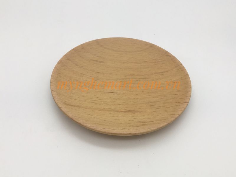 Lót Cốc Gỗ Beech (Phi 11cm)-LLG04