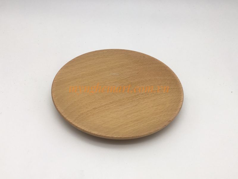 Lót Cốc Gỗ Beech (Phi 12cm)-LLG10