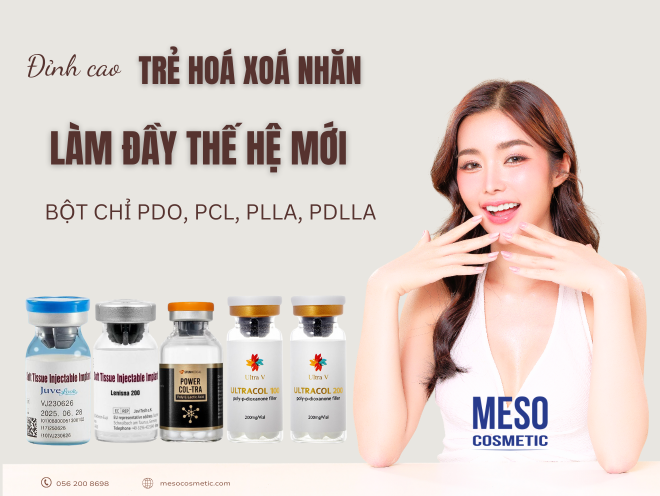 Bột Chỉ PDO – Giải Pháp Trẻ Hóa & Làm Đầy Da Hiện Đại