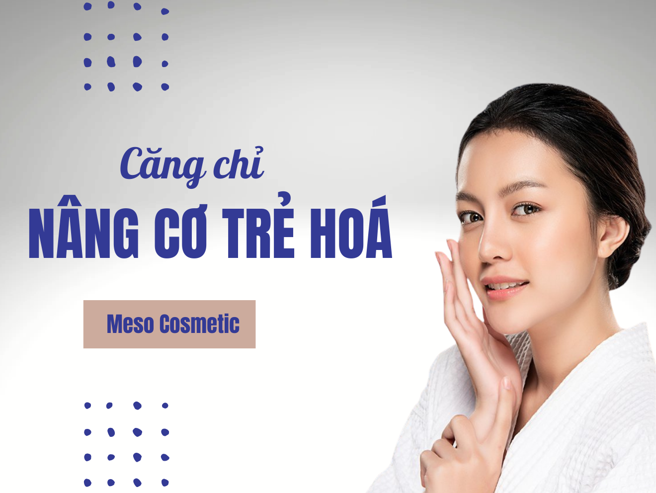 Căng chỉ trẻ hoá, nâng cung mày bằng chỉ collagen