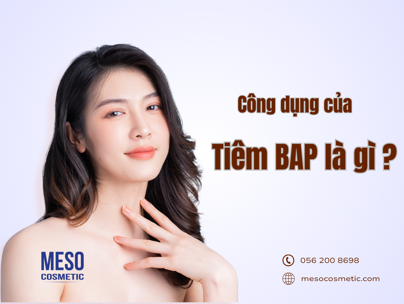 Tiêm B.A.P trẻ hoá, nâng cơ