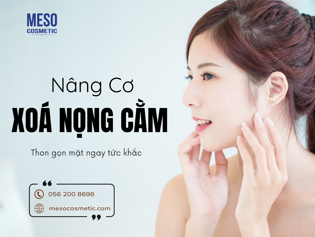 Nâng cơ xoá nọng cằm