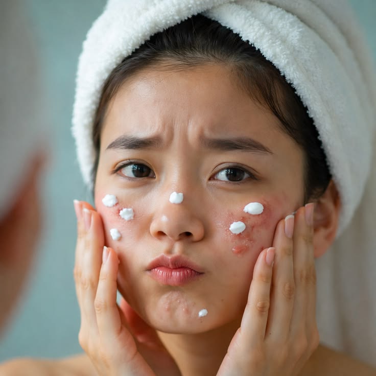 Nặn mụn trứng cá xong bôi gì để nhanh lành, ngừa thâm.jpg