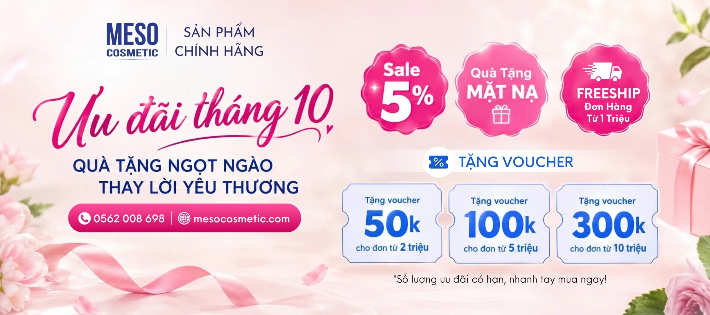 ƯU ĐÃI THÁNG 10