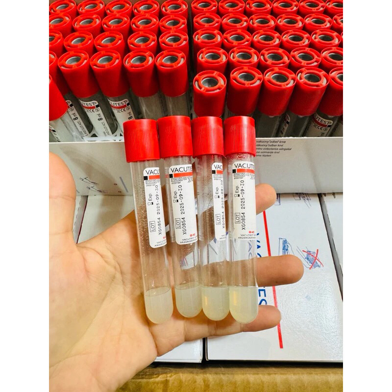 10 ống lấy máu chân không Italia ACD tự hoạt hoá dùng cho PRP