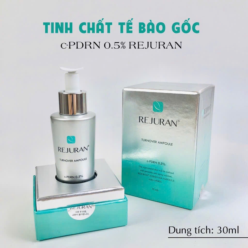 Tinh chất serum trẻ hóa, căng bóng và trắng da Rejuran Healer Turnover Ampoule 30ml