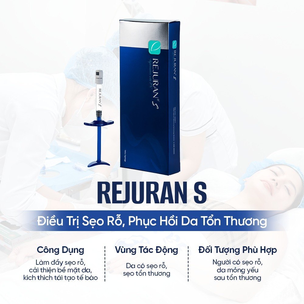 Tinh chất điều trị sẹo và trẻ hóa da REJURAN S hộp 1ml