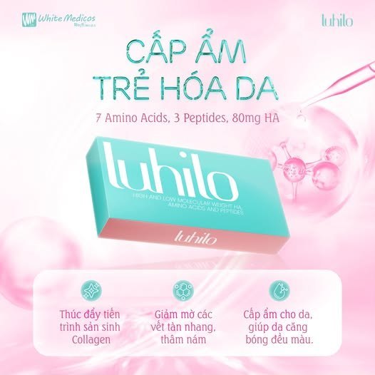 Tinh chất tiêm BAP nâng cơ trẻ hóa da Luhilo hộp 2,5 ml