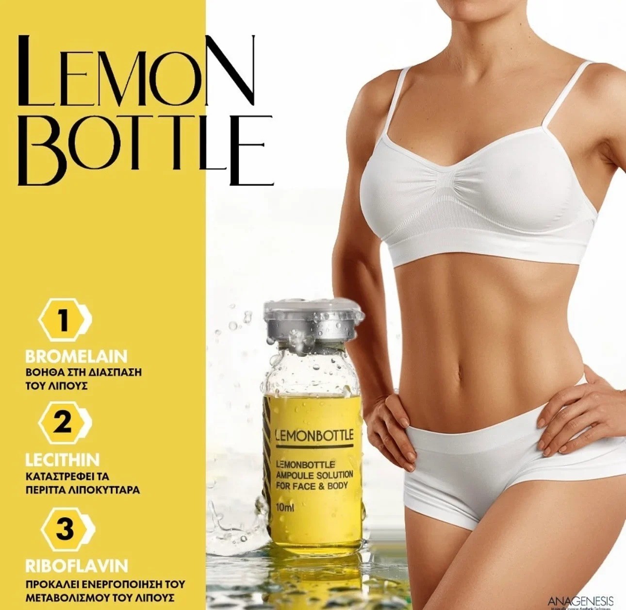 Tinh chất tan mỡ giảm béo giảm cân an toàn Lemonbottle