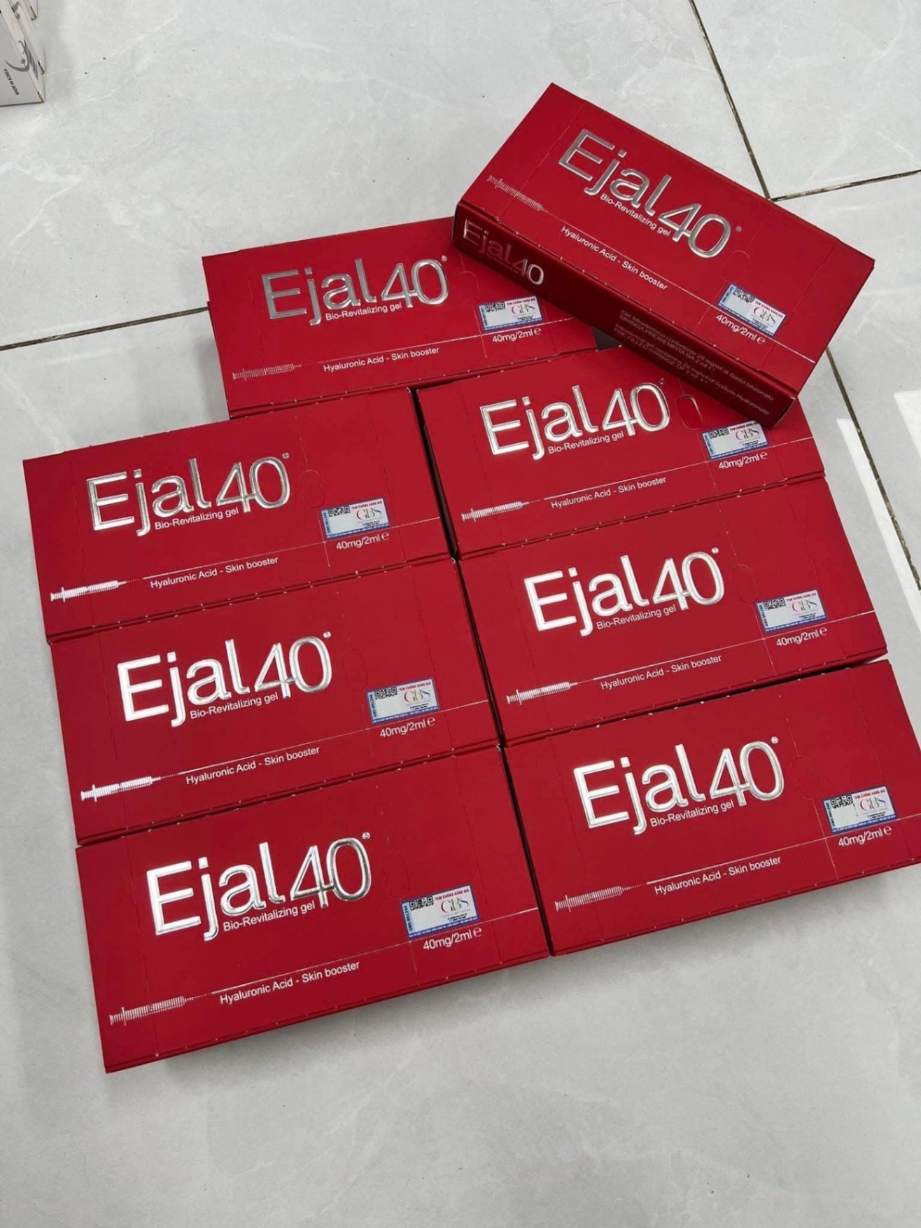 Tinh chất tiêm BAP trẻ hóa da tiên tiến từ Ý Ejal 40 hộp 2ml
