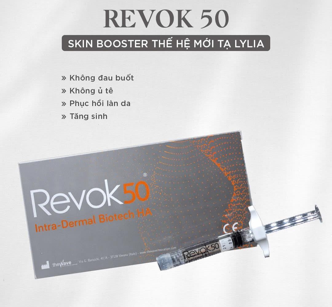 Tinh chất nâng cơ, trẻ hoá toàn diện REVOK50 hộp 2ml
