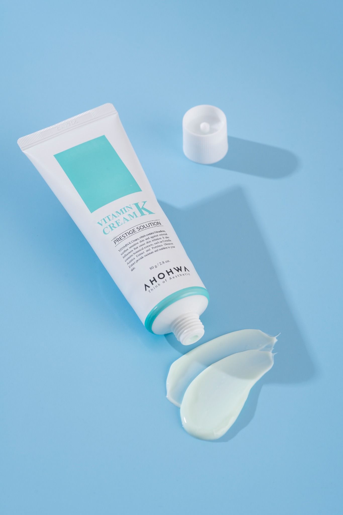Ahohaw Vitamin K Cream - Kem Hỗ Trợ Làm Dịu Da, Giảm Đỏ, Chăm Sóc Da Yếu Sau Corticoid - 12gr/80gr