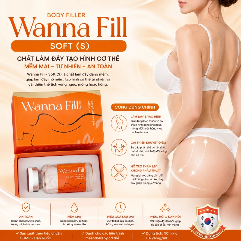 Filler body Wanna Fill – Soft (S) 50ml