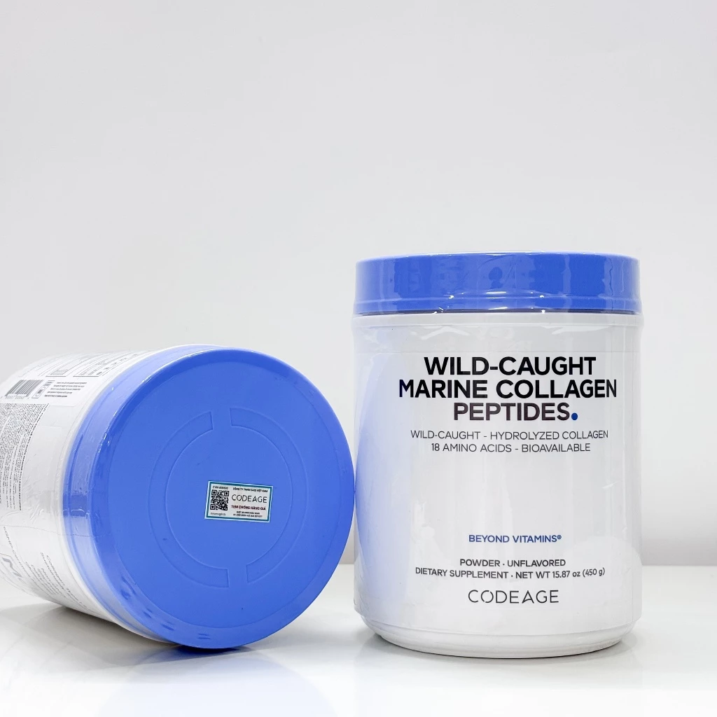 Bột collagen cá tuyết thủy phân Codeage Marine Collagen Peptides