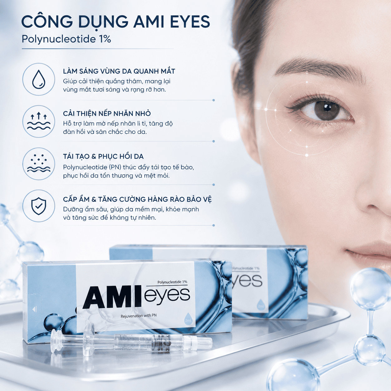 Chất Làm Đầy Ami Eyes Hàn Quốc Hàng Chính Hãng