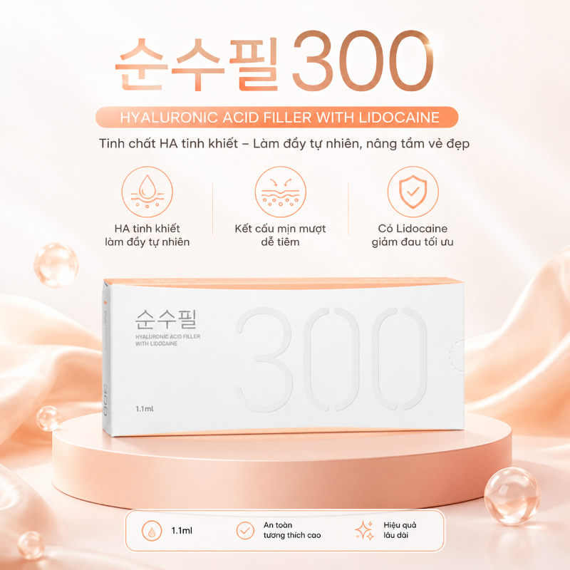 Chất Làm Đầy EPTQ S300 (Trung): Tạo hình môi, má baby và làm đầy rãnh mũi má