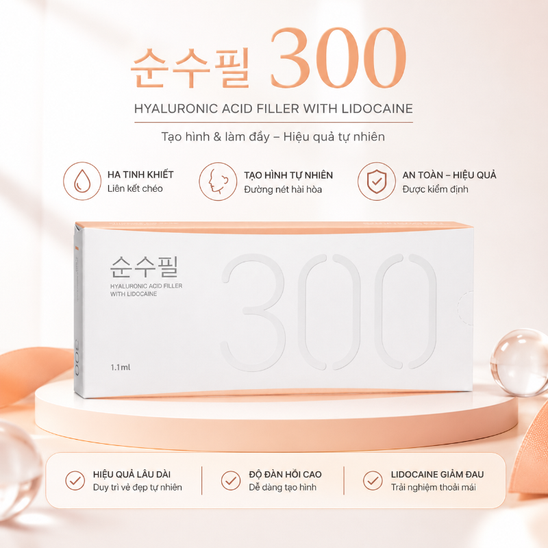 Chất Làm Đầy EPTQ S300 (Trung): Tạo hình môi, má baby và làm đầy rãnh mũi má