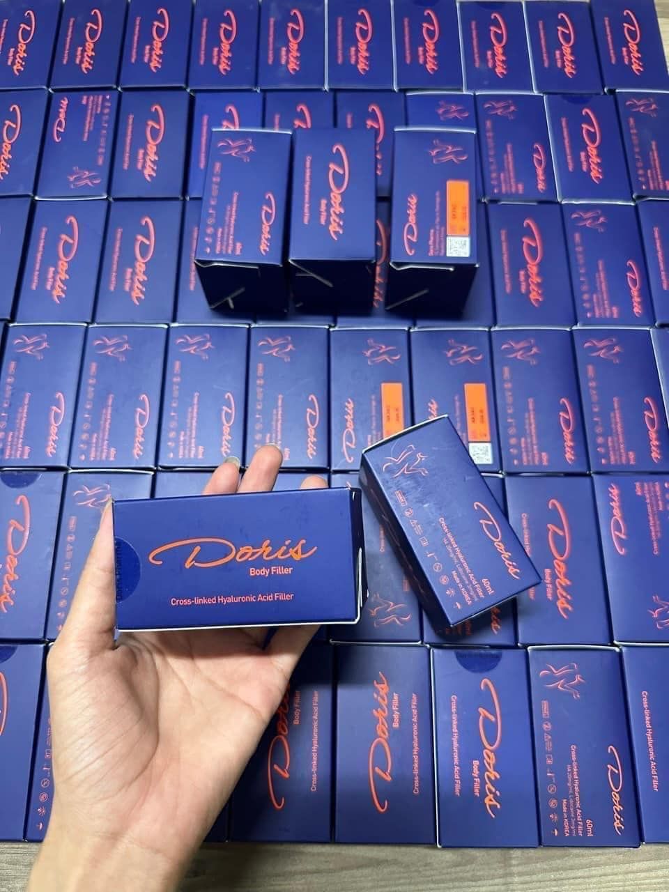 Doris Body Filler Hàn Quốc – Tạo khối ngực, mông, bàn tay & bàn chân an toàn