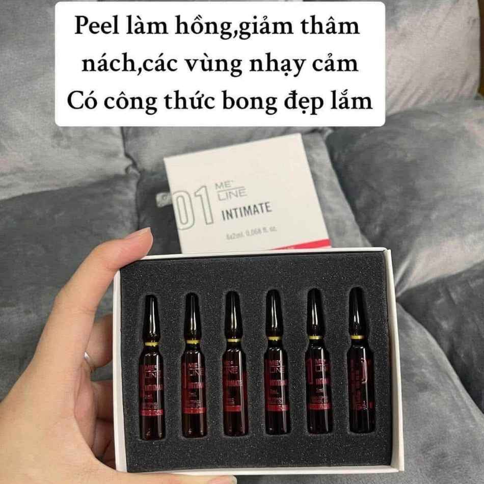 Dung dịch peel hỗ trợ mờ thâm vùng nhạy cảm Innoaesthetics MeLine 01 Intimate