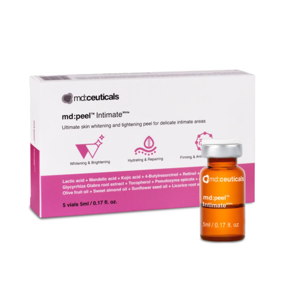 Dung dịch peel sáng da vùng kín và các vùng trên cơ thể Md:Ceuticals Md:Peel Intimate White