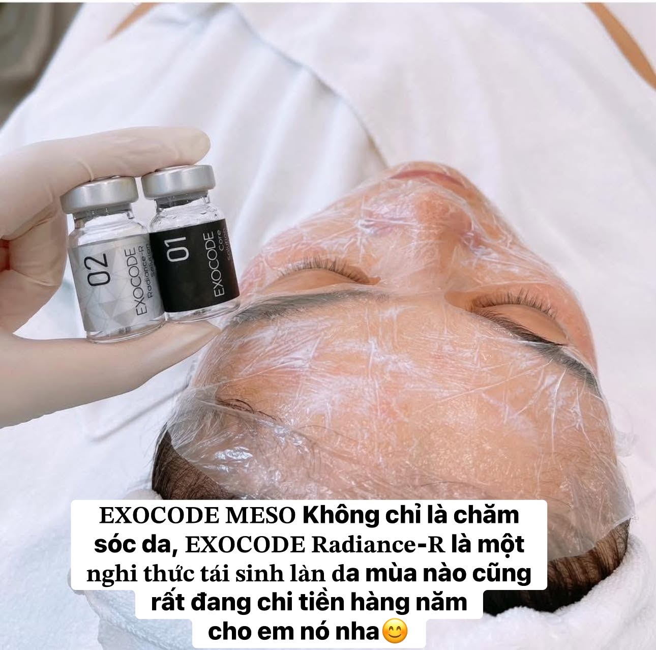 Exocode Radiance – R: Tinh Chất Cấy Sáng Da, Hỗ Trợ Cải Thiện Nám Sạm Và Trẻ Hóa Da